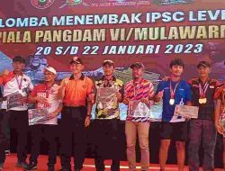 Atlet Polman Banggakan Sulbar di Ajang Menembak Piala Pangdam VI/Mulawarman