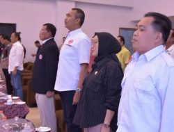Ketua DPRD Sulbar Hadir di Pelantikan Pengurus PBVSI 2021-2025