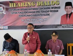Itol Syaiful Tonra Gelar Hearing Dialog di Pantai Wisata Dato