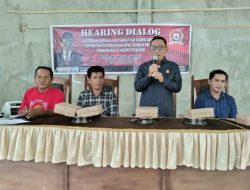 Sharing Informasi, Itol Syaiful Tonra Hearing Dialog di Desa Tallubanua