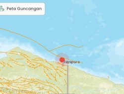 Sejak Kemarin Hingga Siang Ini, Kota Jayapura Sudah Diguncang Gempa Hingga 24 Kali