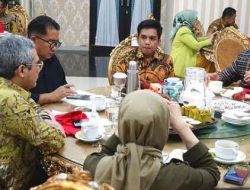 Wakil Ketua DPRD Sulbar bareng Gubernur dan Wamentan Bahas Persiapan Kunjungan di Majene