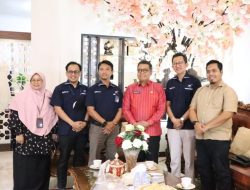 Sekprov Sulbar Terima Kunjungan GM PT. Surveyor Indonesia Cabang Makassar