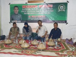 Ketua Fraksi Kebangkitan Nasional DPRD Sulbar Dalif Arsyad Hearing Bersama Warga Mangge