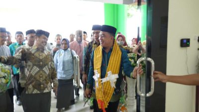 Kakanwil Kemenag Sulbar Resmikan Gedung Balai Nikah dan Manasik Haji di Kecamatan Banggae