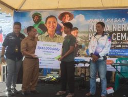 BPJS Ketenagakerjaan Cabang Majene Grebek Pasar Sentral