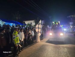 Polres Majene Maksimalkan Pengamanan Pada Puncak Malam Takbiran Idul Fitri 1444 H