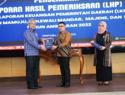 Pemkab Majene Kembali Raih WTP Dari BPK