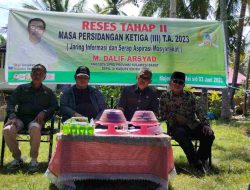 Politisi PKB Serap Aspirasi Masyarakat Kelurahan Galung