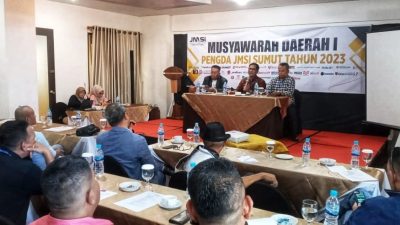 Suasana Musda Penga JMSI Sumatera Utara. (Ist)