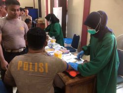 Personil Polres Majene Ikuti Rikkes Berkala