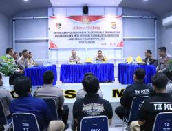 Tim Puslitbang Polri Evaluasi Mutu Alat Komunikasi Polri Di Mapolres Majene