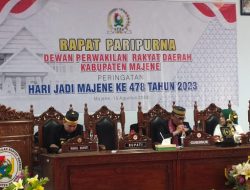 Sidang Paripurna HUT Majene Ke-478, Andi Syukri : Mari Bahu Membahu Menuju UMR