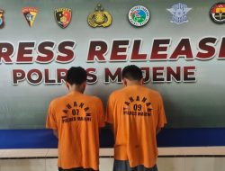 Dua Tersangka Narkoba Terancam Pidana 12 Tahun Penjara