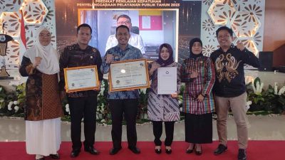 PKM Totoli Diganjar Penghargaan Ombudsman RI