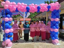 Ketua Bhayangkari Sulbar Resmikan Gedung Serba Guna