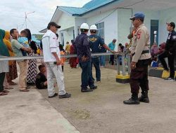 Satpolair Polres Majene Tingkatkan Pengamanan Pemberangkatan Kapal KM. Sabuk Nusantara 93