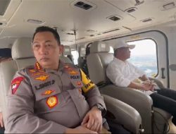 Pastikan Keamanan Arus Balik Lebaran, Kapolri Patroli Udara