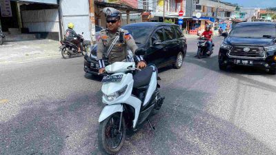 Satlantas Polres Majene Sita Puluhan Kendaraan Milik Warga, Ini Penyebabnya!