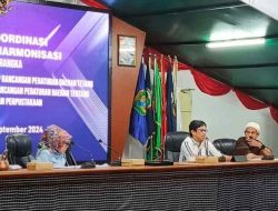 Sekwan DPRD Sulbar Rakor Persiapan Harmonisasi Dua Ranperda Strategis