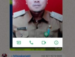 Percakapan Bocor Dimedsos, Camat Banggae Diduga Terlibat Politik Praktis