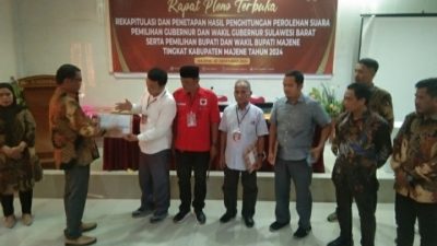 Selisih 21 ribu Suara, AST Kembali Nahkodai Kabupaten Majene