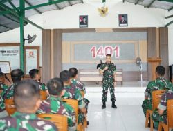 Kasdam XIV/Hasanuddin Tegaskan Komitmen TNI Perangi Narkoba dan Judol