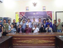 Perkuat Sinergitas, Kapolres Majene Gelar Buka Puasa Bersama Insan Pers
