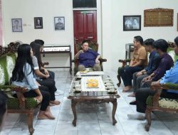 Terima Audiens Pengurus GMKI Polman, Wagub Salim S Mengga Ajak Berperan dalam Pembangunan