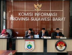 Agenda Pembacaan Putusan, Tiga Sengketa Informasi Dinyatakan Gugur oleh KI Sulbar