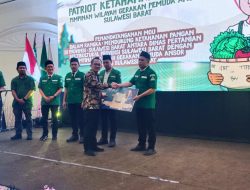 PW GP Ansor Sulbar 2024-2029 Resmi Dilantik, Dapat Dukungan dan Bantuan Ternak dari Pemprov