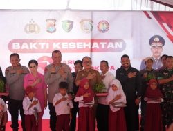 Gubernur Suhardi Duka Apresiasi Bakti Kesehatan Polda Sulbar Jelang HUT Bhayangkara ke-79