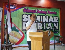 Gubernur SDK Dukung Penuh Petani Durian, Syaratnya: Serius dan Punya Lahan