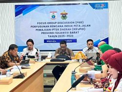 Pemprov Sulbar Susun RIPJPID 2025–2029, Dorong Riset dan Inovasi Berbasis Daerah