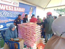 Pemprov Sulbar Sukses Gelar Pasar Murah, Beras dan Bahan Pokok Lainnya Habis Terjual