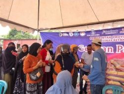 Pemprov Sulbar Terus Laksanakan Pasar Murah, 1,5 Ton Beras Habis Terjual Dalam 30 Menit