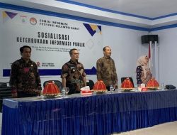 Kominfo Sulbar Kolaborasi KI Gencar Sosialisasikan KIP, Kali ini Sasar Mateng
