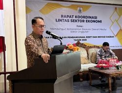 Rakor Lintas Sektor Bahas Langkah Konkret Wujudkan Pertumbuhan Ekonomi Inklusif Sulbar