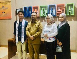 Kadis Pariwisata Terima Kunjungan Peserta Ajang Putra Putri Pariwisata Nusantara 2025 Perwakilan Sulbar