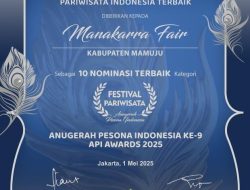 Manakarra Fair Masuk 10 Nominasi Terbaik di Anugerah Pesona Indonesia Award 2025