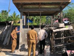 Gencar Bangun Infrastruktur, Idchan Dirikan Penyimpanan Keranda di Dusun Butungang