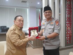 Perkuat Sinergi, Kapolda Sulbar Silaturahmi ke Wagub Sulbar