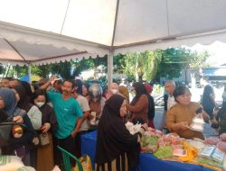 Pemprov Sulbar Gelar Gerakan Pangan Murah di Taman Karema, Mamuju