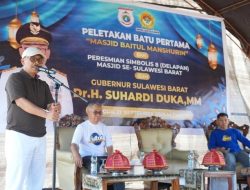 Gubernur Sulbar dan LDII Bangun 9 Masjid Baru di Empat Kabupaten