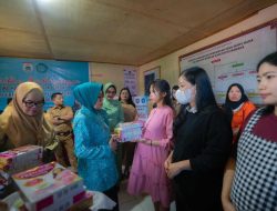 TP PKK dan Dinkes Sulbar Intervensi Gizi Ibu Hamil melalui Pemberian Susu Bumil di Lokus Program Pasti Padu