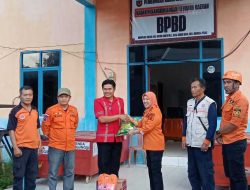 BPBD Sulbar Serahkan Bantuan Logistik kepada Pemkab Mamasa