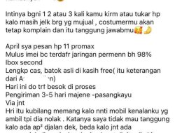 Diduga Tipu Puluhan Konsumen, Owner Kosmetik di Majene Raup Ratusan Juta dari Modus HP Murah