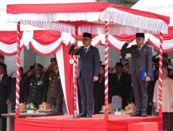 Peringatan Serentak Hari Pahlawan, Gubernur Sulbar Sampaikan Amanat Mensos RI