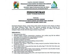 Majene Buka Seleksi Direksi Perumda Air Minum Tirta Mandar Periode 2026–2030