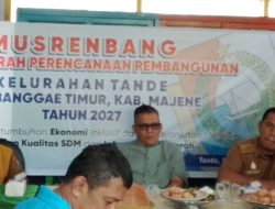 DPRD Majene Pastikan Kantor Kelurahan Tande Dibangun Tahun Ini